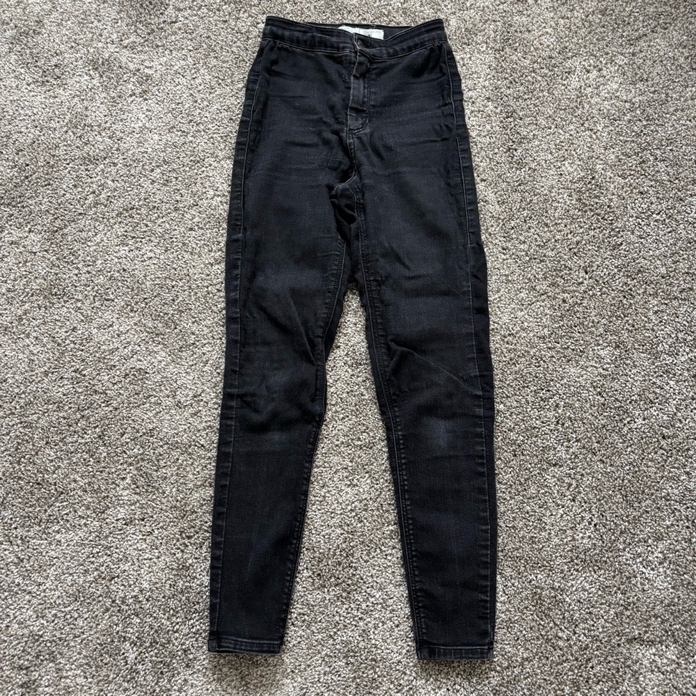 Topshop Women's High Rise Petite Joni Jeans